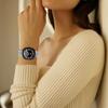 Luxury Five Beads Metal Straps for Watch7 SmartWatch, 47mm Secure Clasps