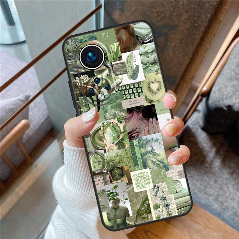 green aesthetic For Honor Magic 7 Lite 5 6 Pro Case Cover For Honor X9c X9a X9b X8a X8b X9 200 400 50 70 90