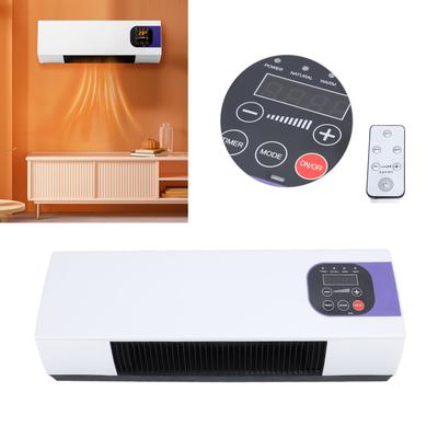 Wall Mounted Heating Machine Dual Use Highly Efficient Electric Wall Heater with Nature Wind Warm Wind for Bathroom Bedroom