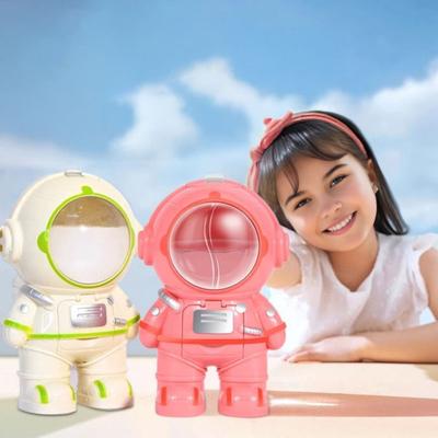 Astronot Robot Su Sebili Oyuncak Plastik Eğitici Oyun Seti Eğlenceli Çocuklar İçin Su Şişesi Oyuncak Oyun Mutfak Dış Mekan Kullanımı İçin