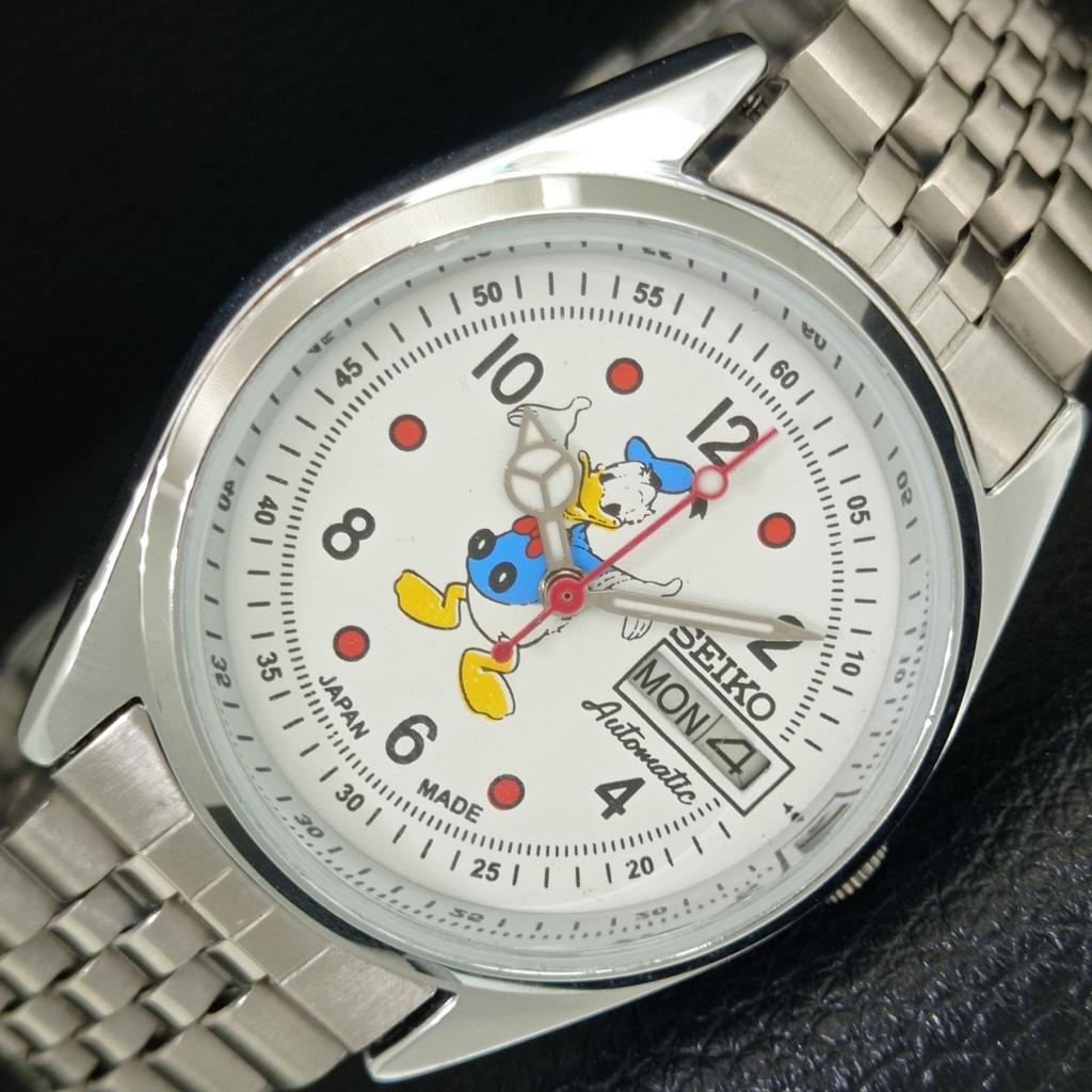 

REFURBISHED VINTAGE SEIKO AUTOMATIC 6309A JAPAN MENS WHITE DIAL WATCH a443066-1