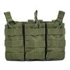 Military Fan Tactical Vest Molle Triple Pouch - Multifunctional Accessory & M4 Magazine Pouch
