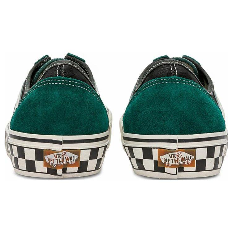 Vans Style 136 Fashion Trend Versatile Low-Top Skate Shoes Unisex Sneakers Green VN0A4BX9ACW