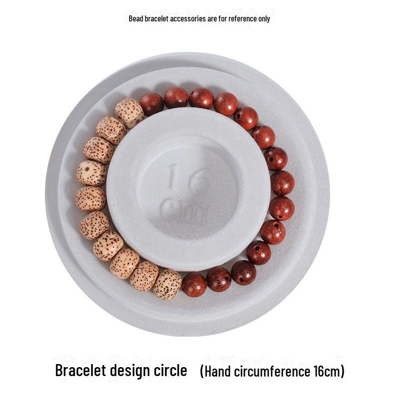 Sortierte Beflockte Schmuck-Präsentations- und Design-Tabletts für DIY-Armbänder und Halsketten