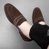 Spring Fashion Design High Quality Suede Leather Men's Loafers Casual Matte Leather Shoes Wedding Party Driving Shoes Size 38-47