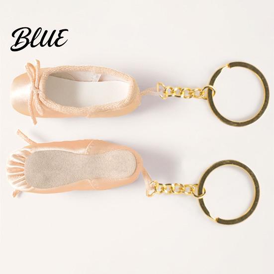 Balletttänzer Geschenk Satin Schuh Schlüsselanhänger Handgefertigt Mini Spitzschuh Anhänger
