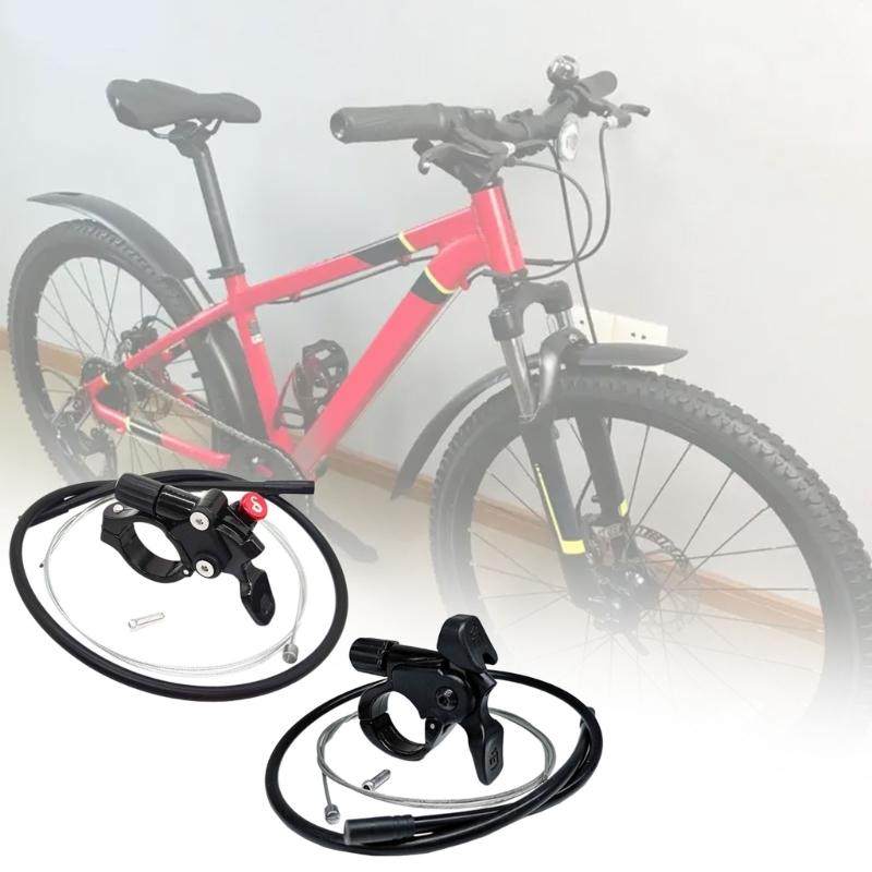 Light weight Mountain Bike Fork Remotes Switches Ensuring Precise Handling Corrosions Resistance