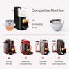 Nespresso Reusable Coffee Capsule Stainless Steel Refillable Filters Espresso Cup Fit for Home Kitchen Coffee Maker