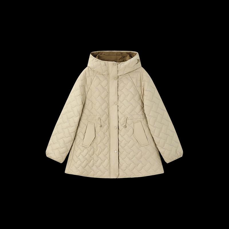 Women's Lightweight Quilted Hooded Padded Jacket