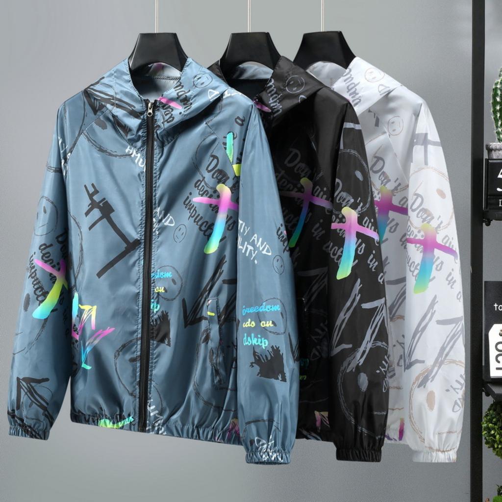 Summer Sunscreen Clothing Men Sunscreen Clothing Outdoor Sports Quick-drying Jacket