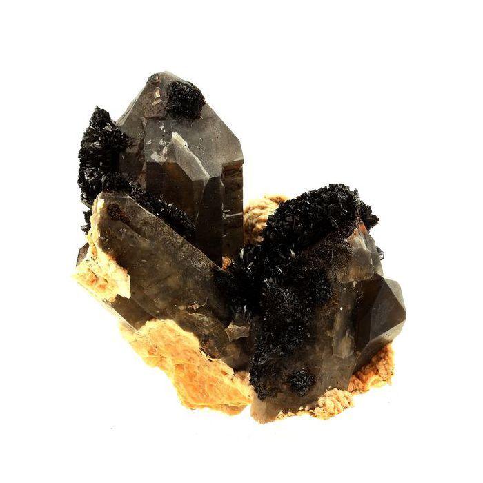 Pierres et Minéraux. Goethite, Quartz Fumé. 5628.0 ct. Lakeview Load Claim, Park Co., Colorado, USA.