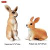 Animal Model Set: Lion, Tiger, Elephant, Panda, Giraffe, Hippo, Rhino, Sheep