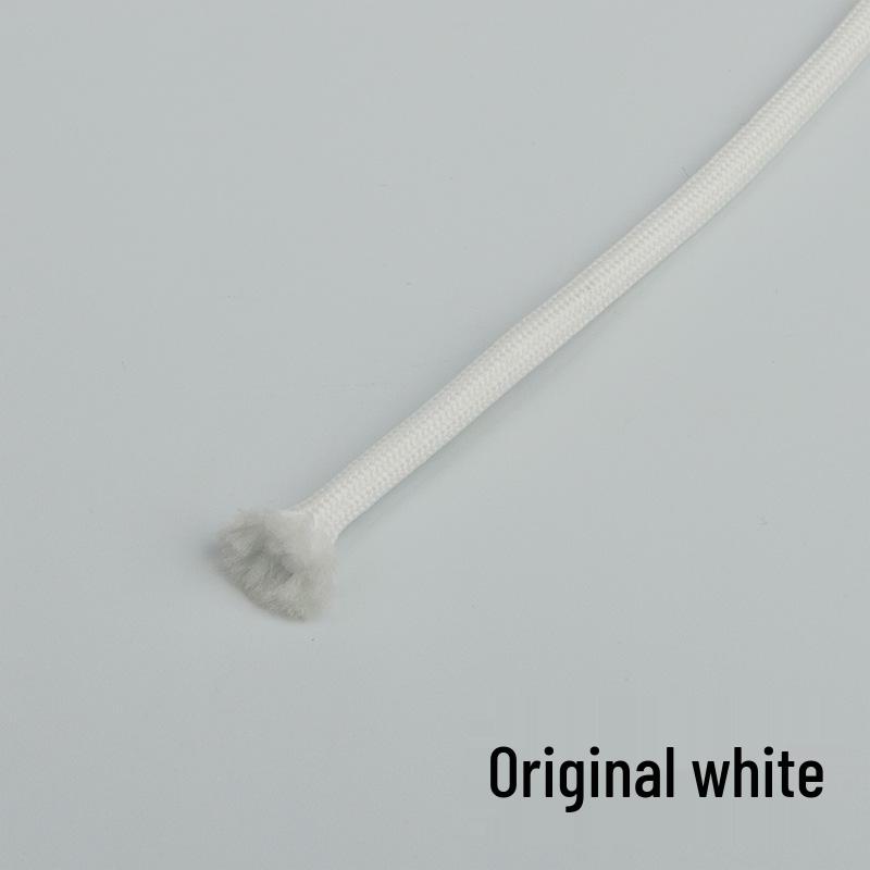 5mm Thick Colored Round Polyester Core Rope - Wear-Resistant for Binding, DIY Weaving, Clothing Waistbands, Hats, or Pants.