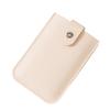 Stackable Pull-Out Card Holder Multi-Card Slots Credit Card Holder PU Leather Pocket Business Card