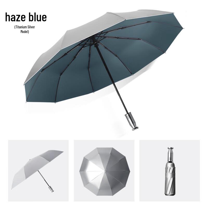 Автоматический 10-реберный деловой УФ-зонт Nanqiao 2022