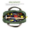 Portable Canvas Storage Bag Waterproof Tools Organizer Storage Kit Hand Heavy Duty Large Working Bag for Garden/Outdoor Camping