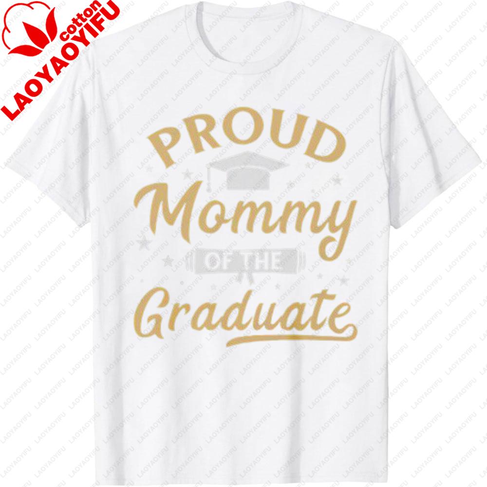Proud Mommy TShirt HandLettered Mothers Day Apparel Empowering Mom Life Gift Family Celebration Top for New Mothers Tops S