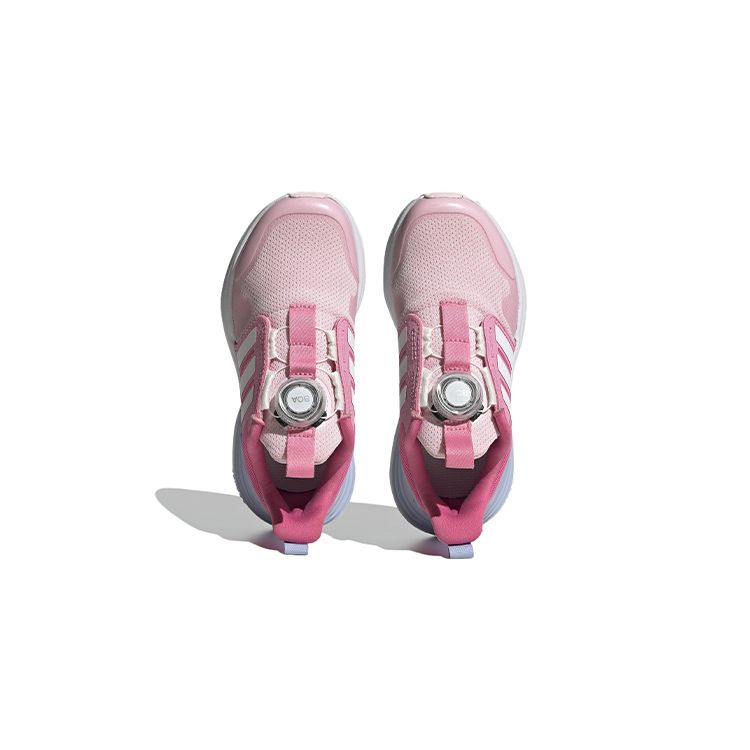 Adidas Dětské tenisky RapidaSport BOA J světle růžové Cloud-White Bliss-Pink IE6834