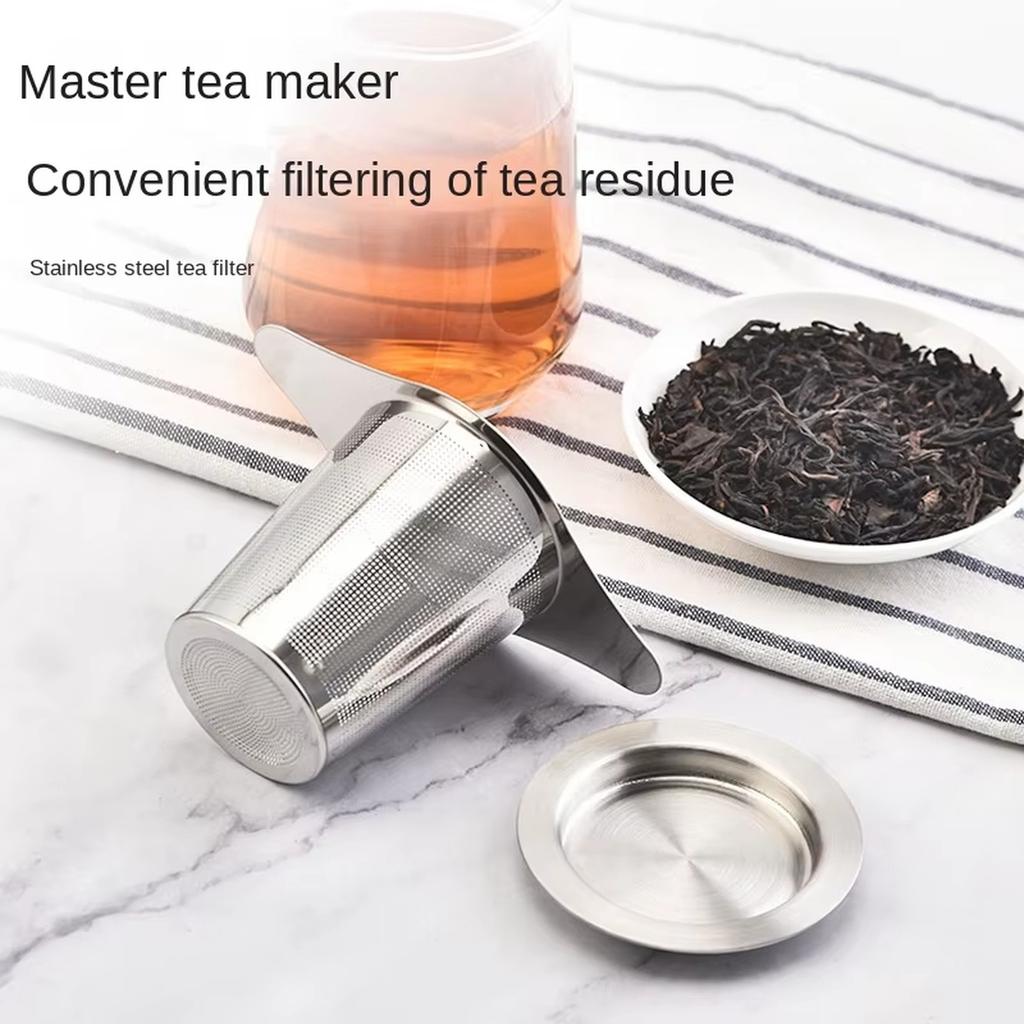 Stainless Steel Double Ear Tea Infuser Tea Strainer Filter Tea Leaf Diffuser for Cup