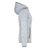 James and Nicholson Womens/Ladies Knitted Fleece Hoodie