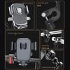 Rotatable Phone Holder & Automatic Lock for Bikes, E-Vehicles, and Motorcycles