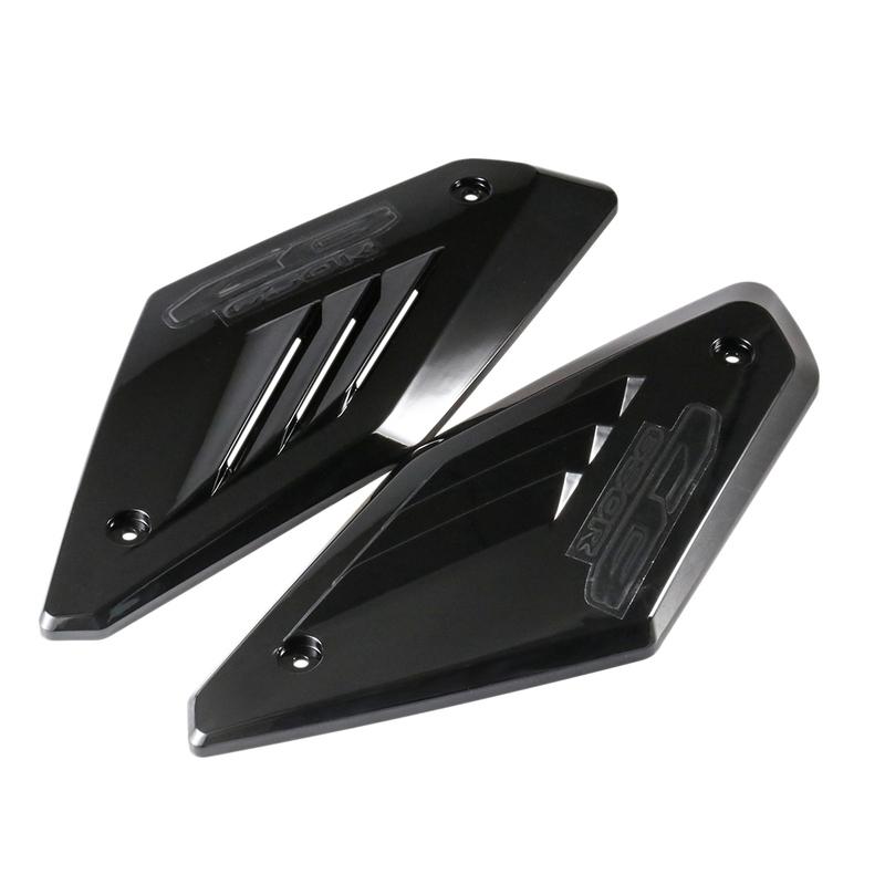 

Gloss Black Motorcycle Frame Side Panel Guard Cover Shell Intake Pipe Protector for Honda CB650R