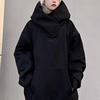Herren Retro Kapuzenpullover mit hohem Kragen - Frühling/Herbst Hip Hop Street Style
