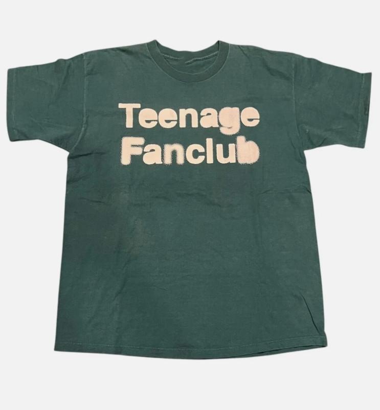 

Teenage Fanclub Band Basic Logo Forest Green T Shirt Full Size S5XL Unisex T-Shirt M