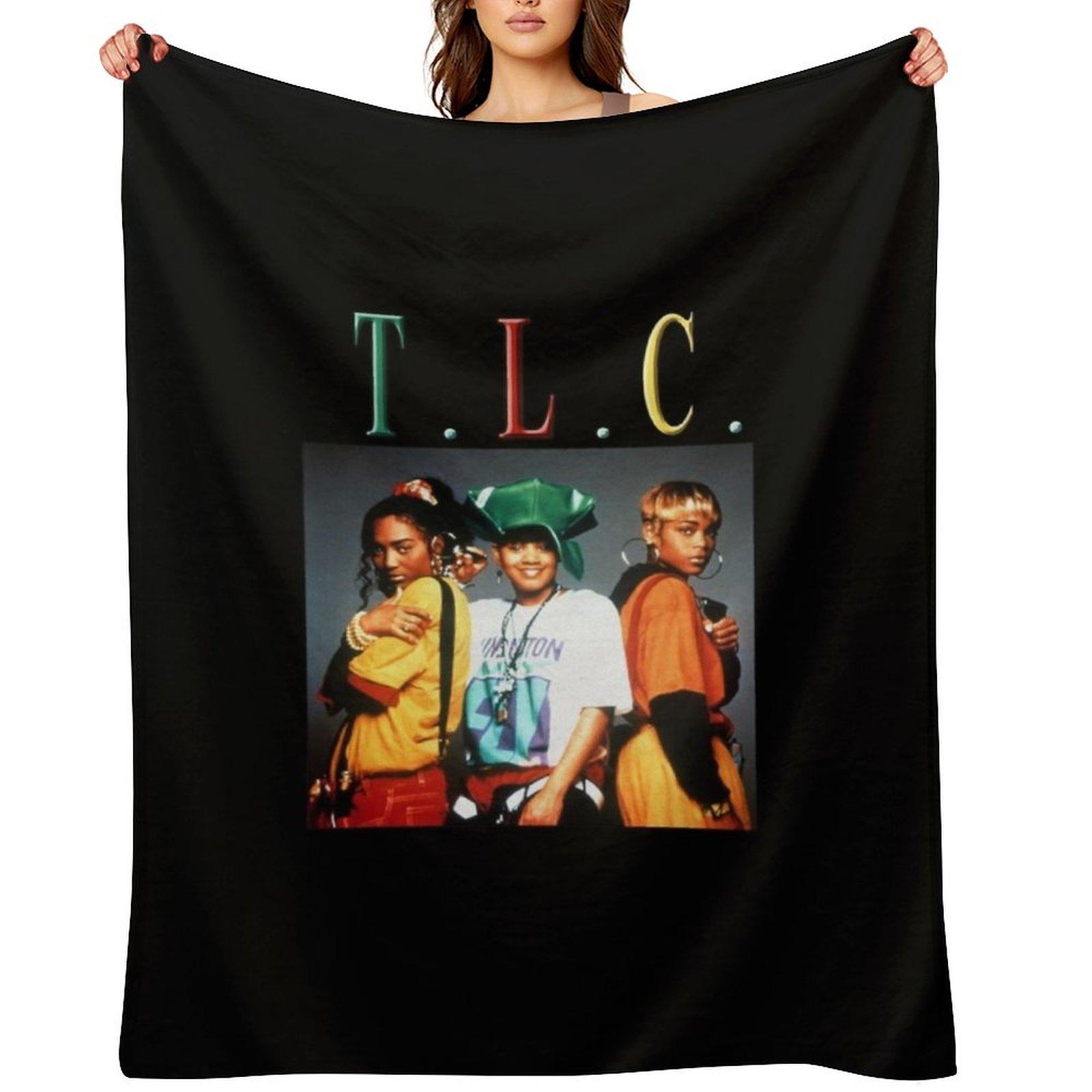TLC Девочка Плед Дизайнерские Постель Модные Фланелевые Ретро Пледы 30x40in