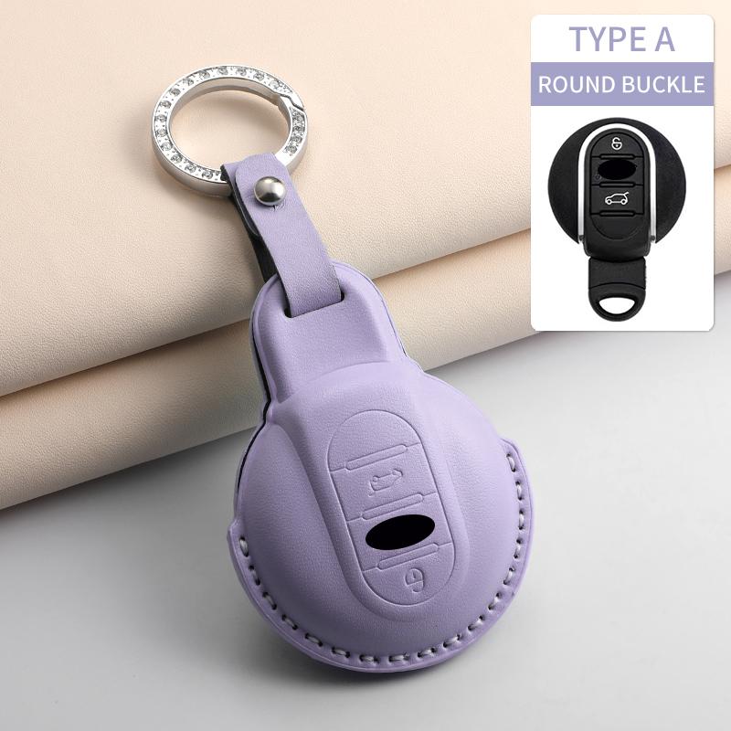 Car Key Case Cover For BMW Mini Cooper JCW Countryman Aceman Cabrio F55 F56 F57 F54 F60 Car Keychain Shell Protector Accessories