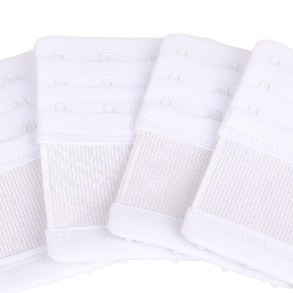 4pcs Adjustment Length Bra Extenders Soft Material Hook Extenders Bra Strap Extenders  For Women