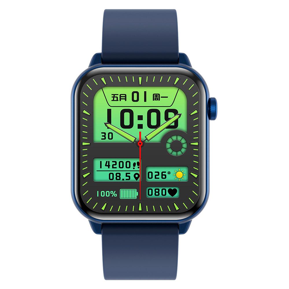 ZW64 1.85 Inch AMOLED Screen Smart Watch Health Monitor Bluetooth-compatible Calling Fitness Tracker