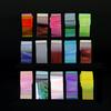 15 Sheets/set Starry Sky Laser Nail Foils Colorful Shimmer Rainbow Effect Manicure Nail Art Transfer