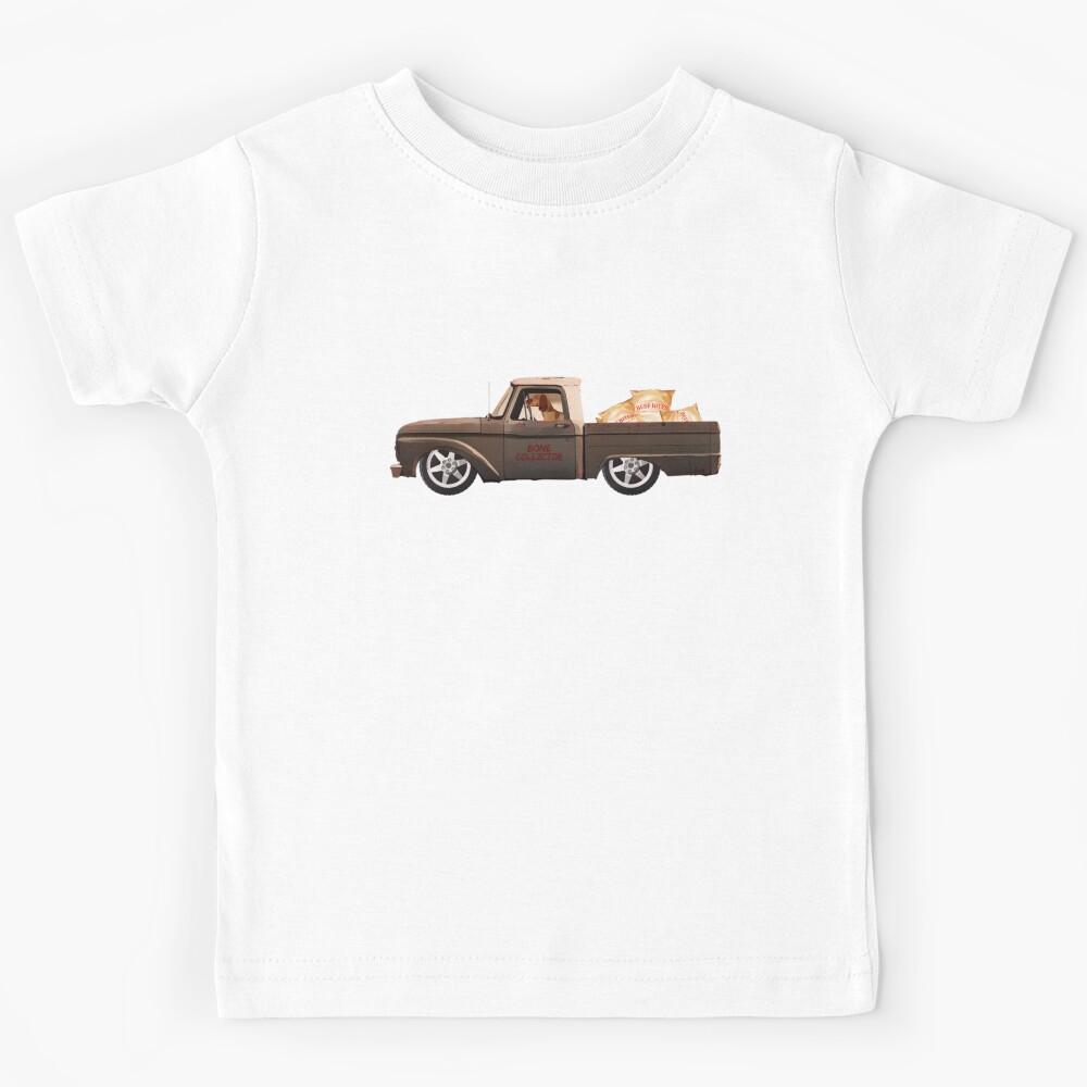 REDBONE COON DOG DRIVING A TRUCK Kids T-Shirt 100