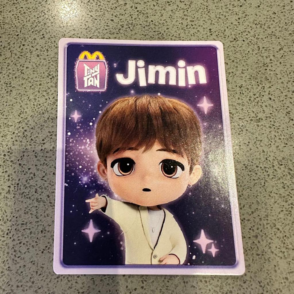 [USED] Hard To Find Jimin BTS McDonald's TinyTan Figure Jimin