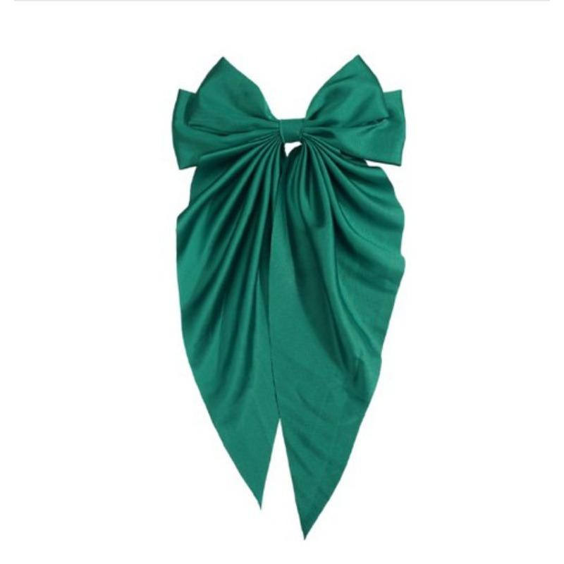 Chiffon Spring Clip Super Fairy Big Bow Hair Clip Ponytail Women's New Cloud Head Flower Hair Accessories