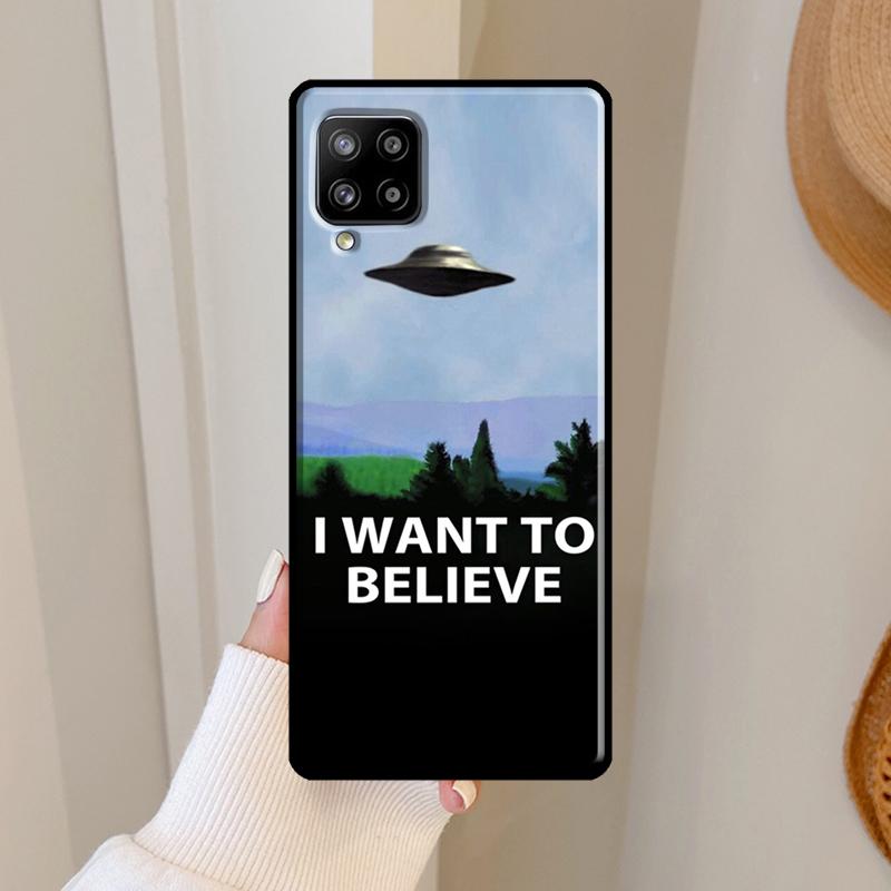 The X Files I want to believe Case For Samsung Galaxy A16 A56 A36 A26 A25 A54 A34 A14 A52 A32 A12 A13 A33 A53 A15 A35 A55