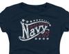 U.S. Navy Stars Juniors and Women Navy T-Shirts