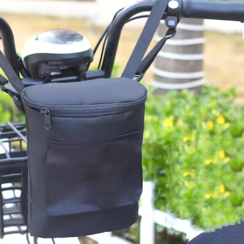 1/2pcs Multi Functional Bicycle Clutch with Large Capacity, Electric and Motorcycle Front Zipper Storage, Motorcycle Accessories