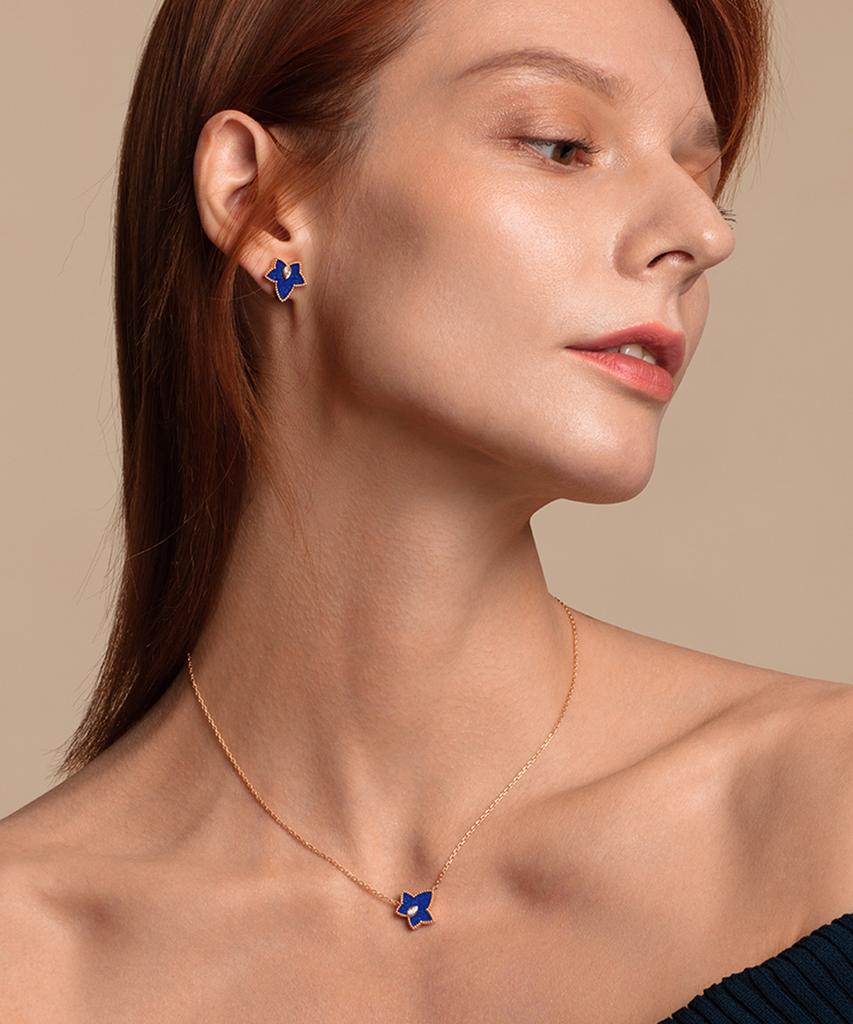 Lola Rose Ivy Lapis Lazuli Bead Women'S Fashion Earrings