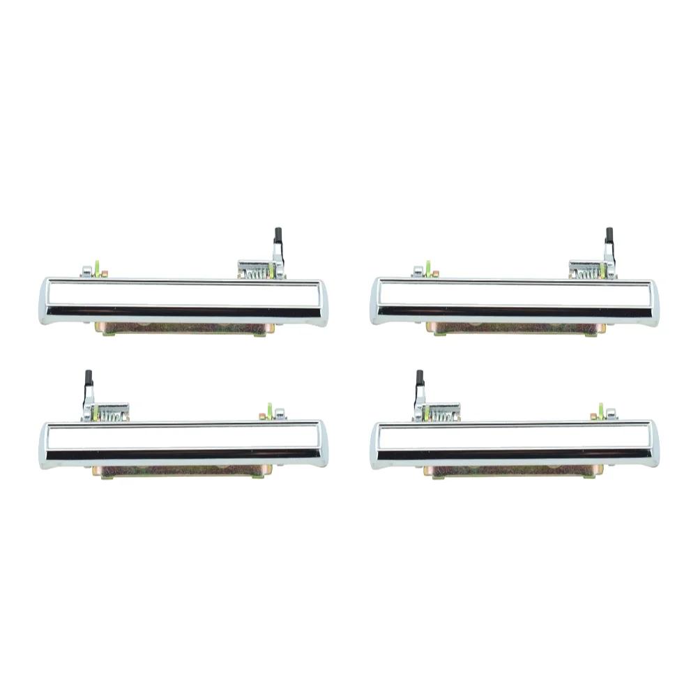 2-1Pairs Exterior Door Handle 77023 77013 Exterior Door Handle Set Left & Right for Camaro Caprice Impala Astre Firebird