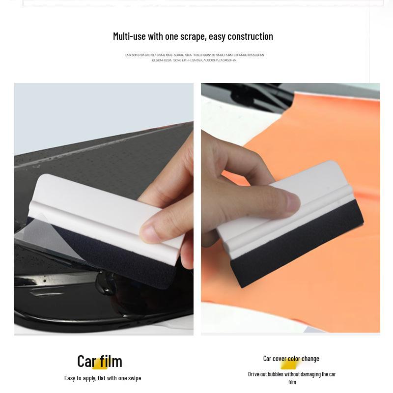 Cross-Border Privacy Film Tool: Glass & Phone Window Film Scraper with Cloth