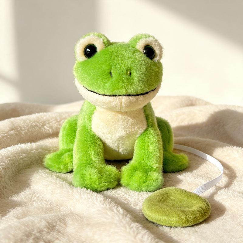 Magnetic Shoulder Plush Toy: Frog, Sloth, Squirrel, Dinosaur, Parrot