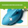 LED Illuminated Shark Shape Keychains Offering Light for Dark Key Finding At Night and As Fun Decorations