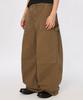 BOUNDARY Washed Cotton Double Knee Work Pants [Brown]