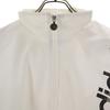 Adidas 80s Vintage Training Windbreaker M White Descente Tricot Lining Men's Used