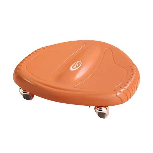 

Брюшной ролик, высокая грузоподъемность, 4 колеса, плавное вращение подшипника, бесшумный ролик, противошумное брюшное колесо, оборудование для фитнеса оранжевый