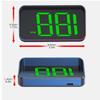 Automotive Head Up Display With IP54 Rating HUD Digital Windshield Projector For Speed And RPM Monitoring