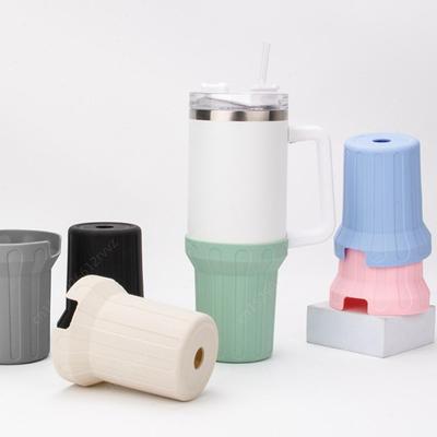 Protiskluzový silikonový návlek na dno kelímku/láhve na vodu, ochranný držák na kelímek pro STANLEY 340oz Quencher Adventure Tumbler