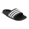 Adidas Abrasion Resistant Abrasion Resistant Low top Kids' Slippers Black White Kids' FY8836